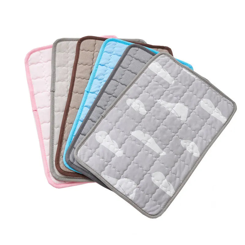 Pet Cooling Mat – Ice Silk Dog & Cat Sleeping Pad, 5 Sizes | Wahooly Pet Cooling Mat – Ice Silk Dog & Cat Sleeping Pad | 5 Sizes, 6 Colors
