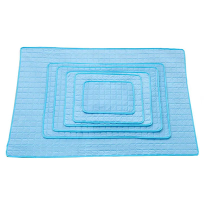Pet Cooling Mat – Ice Silk Dog & Cat Sleeping Pad, 5 Sizes | Wahooly Pet Cooling Mat – Ice Silk Dog & Cat Sleeping Pad | 5 Sizes, 6 Colors