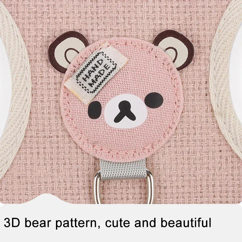 Pet Dog Harness Lead Leash Set Adjustable Puppy Kitten Vest Harness Small Medium Dog Cat Collar Chihuahua Pet Dog Accessories Pet Dog Harness Lead Leash Set Adjustable Puppy Kitten Vest Harness Small Medium Dog Cat Collar Chihuahua Pet Dog Accessories