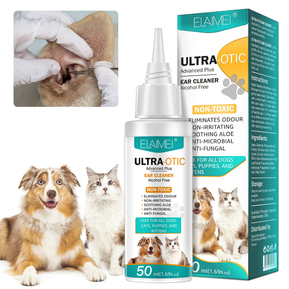 Pet Ear Cleaner 50ml Pet Ear Cleaner 50ml