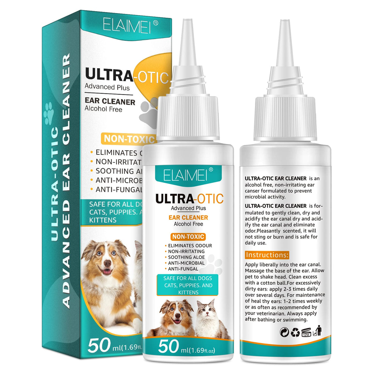 Pet Ear Cleaner 50ml Pet Ear Cleaner 50ml