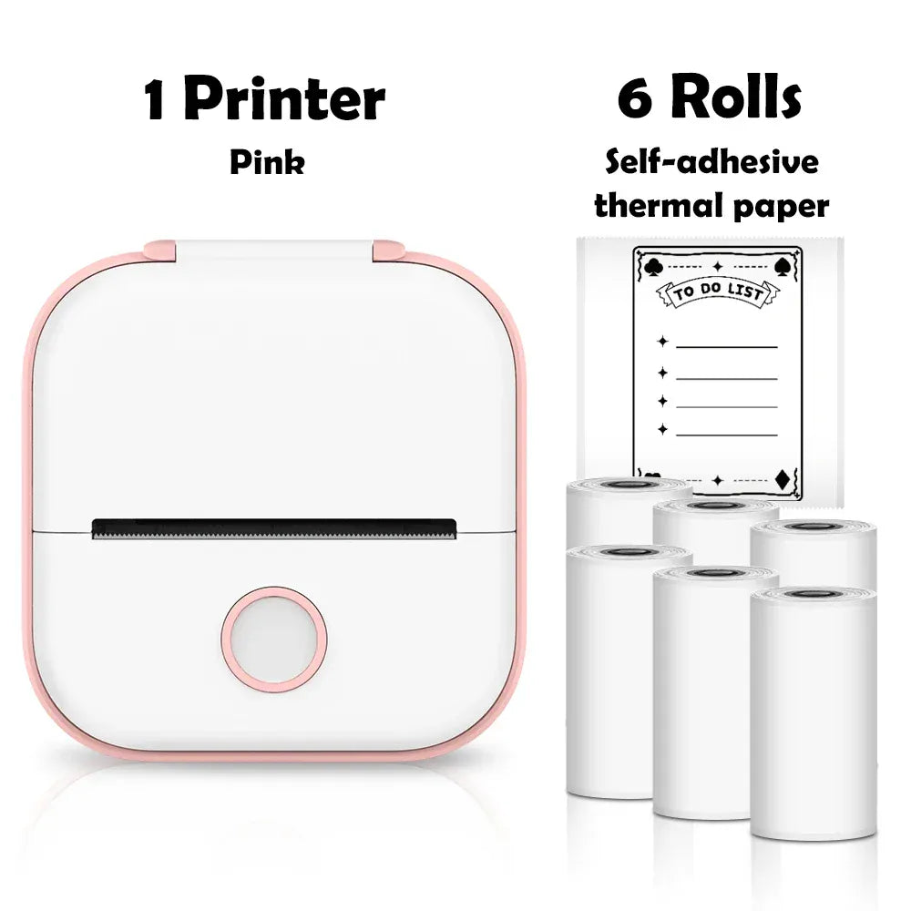 Phomemo T02 Mini Thermal Sticker Printer | Wireless, Inkless, iOS & Android Phomemo T02 Mini Thermal Sticker Printer – Wireless, Inkless & Portable | iOS & Android