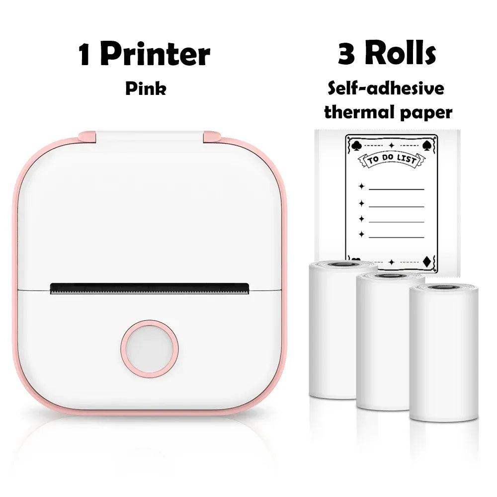 Phomemo T02 Mini Thermal Sticker Printer | Wireless, Inkless, iOS & Android Phomemo T02 Mini Thermal Sticker Printer – Wireless, Inkless & Portable | iOS & Android