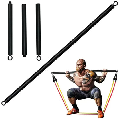 Pilates Resistance Bar with Detachable Foam-Padded Design Pilates Resistance Bar with Detachable Foam-Padded Design