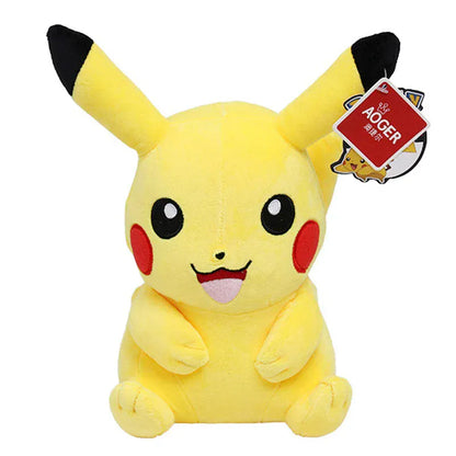 Heart Pikachu Plush 35cm - Cute Pokémon Stuffed Toy | Valentine's Gift Pokemon Heart Pikachu Plushies Cartoon Anime Stuffed Kawaii Ornament Comfortable Soft Doll Children Toy Gift