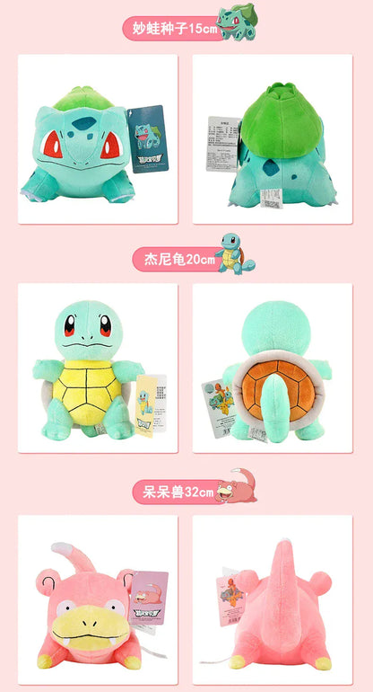 POKEMON Original Plush Toy Gengar Pikachu Charizard Genuine Plush Doll Soft Kawaii Cute Cartoon Piplup Toys for Kids Gift POKEMON Original Plush Toy Gengar Pikachu Charizard Genuine Plush Doll Soft Kawaii Cute Cartoon Piplup Toys for Kids Gift