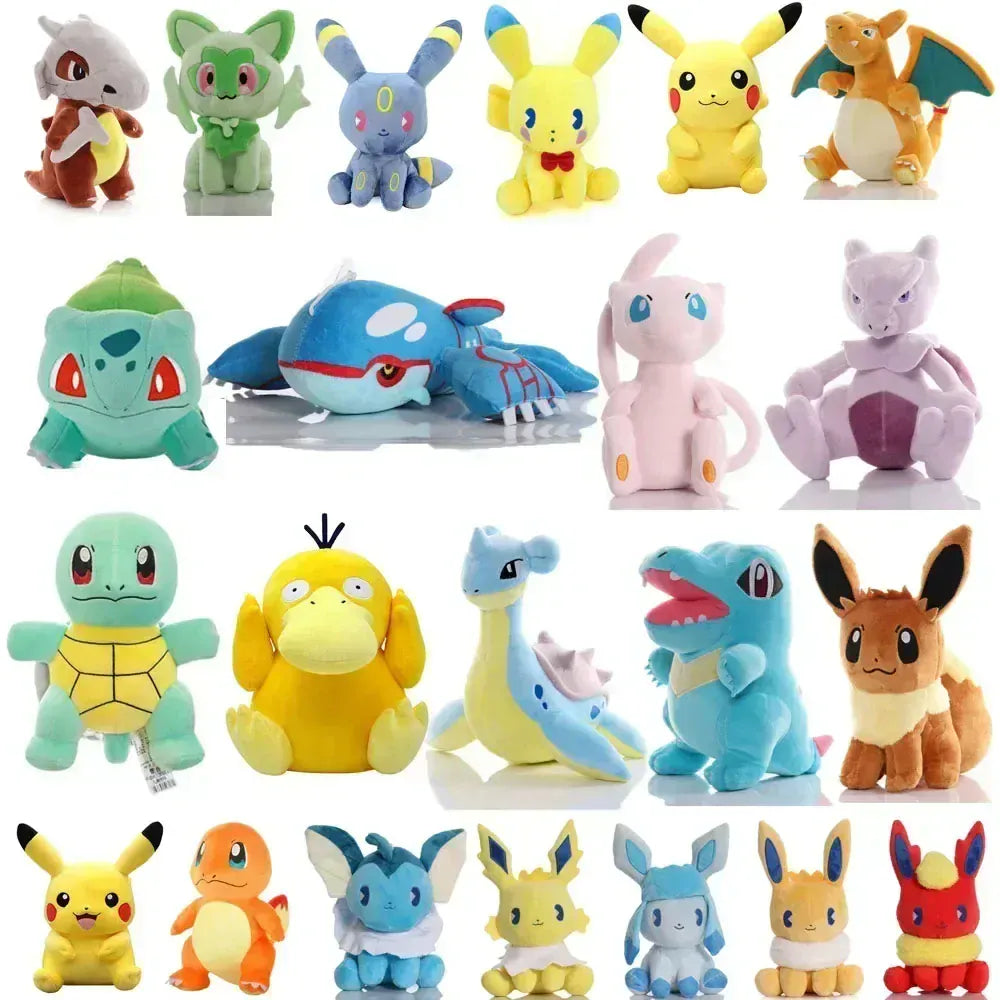 Pokemon Plush Toy High Quality Anime Cartoon Pikachu Leafeon Squirtle Charmander Gengar Mew Stuffed Doll Gift For Kids Children Pokemon Plush Toy High Quality Anime Cartoon Pikachu Leafeon Squirtle Charmander Gengar Mew Stuffed Doll Gift For Kids Children