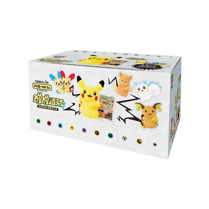 Pokemon Trading Card Game PTCG Pikachu Pawmot Simplified Chinese Flash Rubbing Cheek Blind Box Cute Surprise Gift Collection Pokemon Trading Card Game PTCG Pikachu Pawmot Simplified Chinese Flash Rubbing Cheek Blind Box Cute Surprise Gift Collection