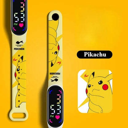 Pokemon Watch Pikachu Gengar, LED Digital Waterproof Watch for Kids, Electronic Wristwatch Boys Girls Birthday Gift Pokemon Watch Pikachu Gengar, LED Digital Waterproof Watch for Kids, Electronic Wristwatch Boys Girls Birthday Gift