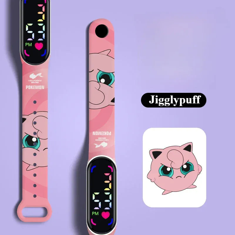 Pokemon Watch Pikachu Gengar, LED Digital Waterproof Watch for Kids, Electronic Wristwatch Boys Girls Birthday Gift Pokemon Watch Pikachu Gengar, LED Digital Waterproof Watch for Kids, Electronic Wristwatch Boys Girls Birthday Gift