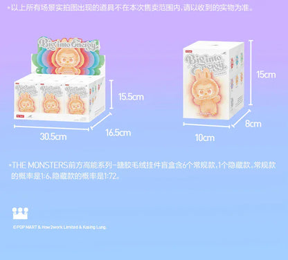 Pop Mart LABUBU THE MONSTERS Big into Energy Series Vinyl Plush Blind Box Pop Mart LABUBU THE MONSTERS Big into Energy Series Vinyl Plush Blind Box