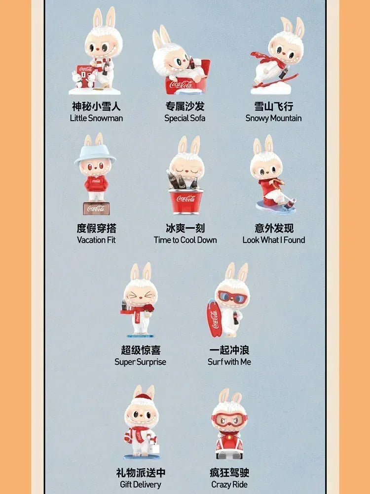 POP MART LABUBU THE MONSTERS Coca-Cola Series POP MART LABUBU THE MONSTERS Coca-Cola Series