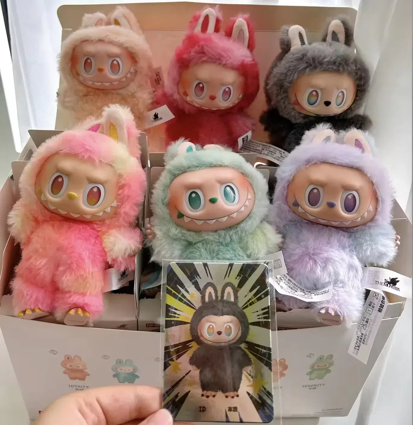 POP MART Labubu V3.0 Plush Doll New Monsters Big into Energy Series POP MART Labubu V3.0 Plush Doll New Monsters Big into Energy Series