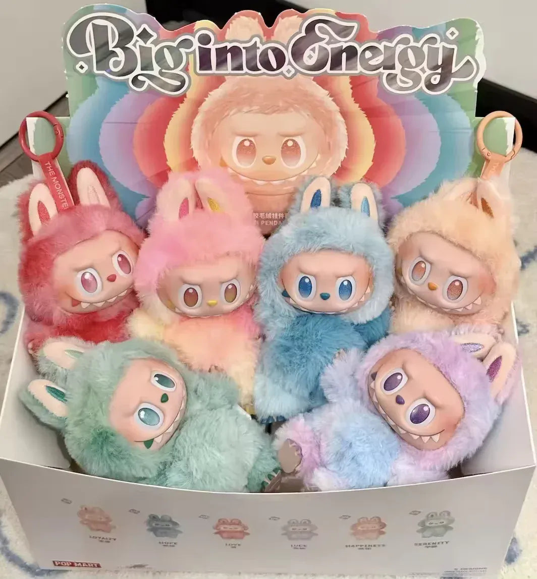 POP MART Labubu V3.0 Plush Doll New Monsters Big into Energy Series POP MART Labubu V3.0 Plush Doll New Monsters Big into Energy Series
