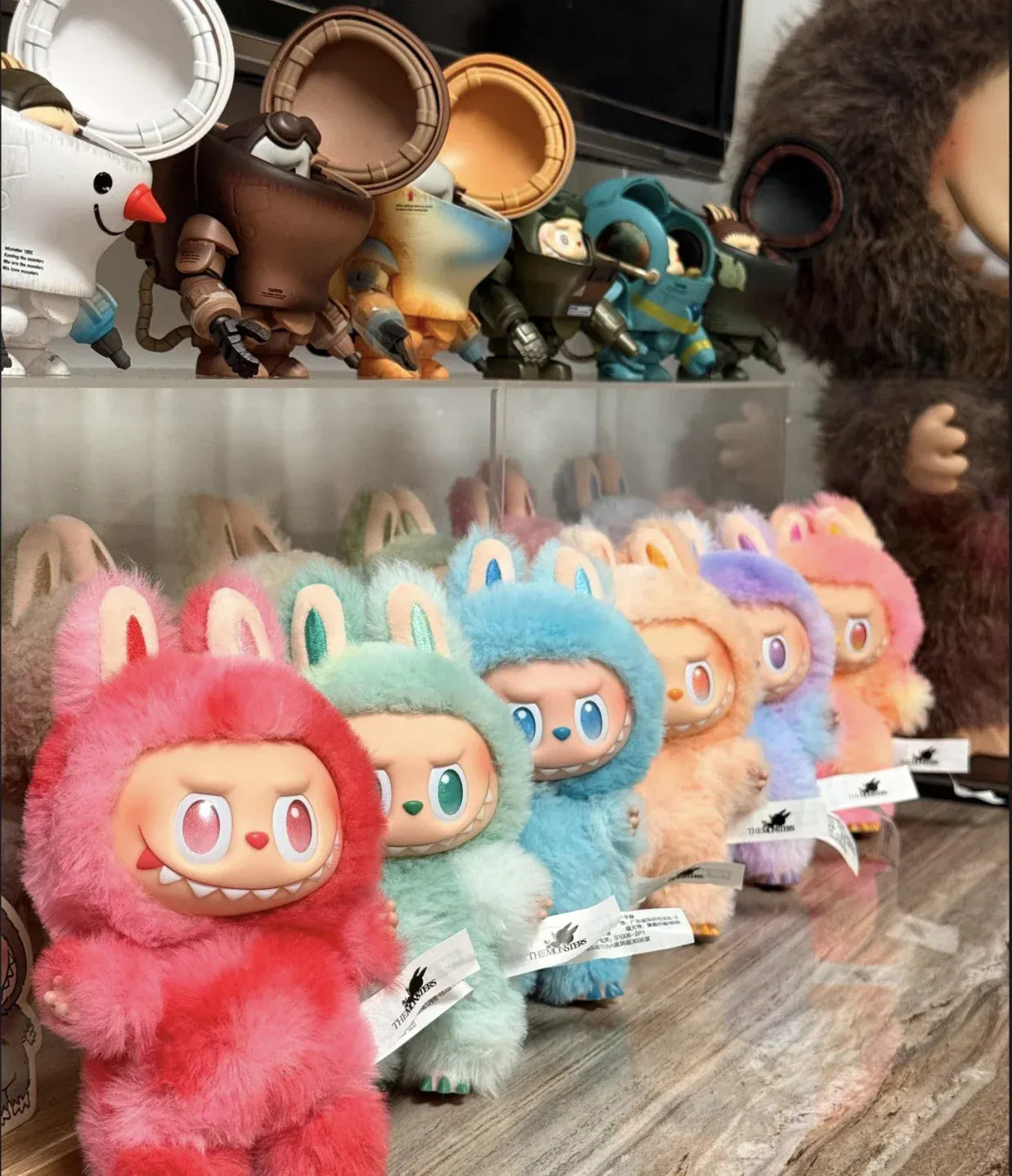 POP MART Labubu V3.0 Plush Doll New Monsters Big into Energy Series POP MART Labubu V3.0 Plush Doll New Monsters Big into Energy Series