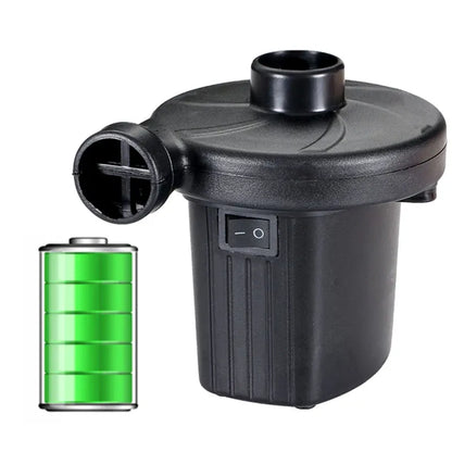 Portable Electric Air Pump – Fast Inflatable Compressor 12V Car, 220V Home & Wireless | Wahooly Portable Electric Air Pump – Fast Inflatable Compressor with 3 Nozzles | 12V Car, 220V Home & Wireless