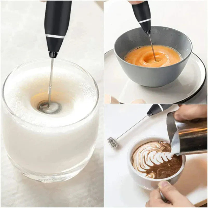 Portable Electric Milk Frothers Handheld Blender USB Mini Coffee Maker Whisk Mixer Cappuccino Cream Egg Beater Food Blender Portable Electric Milk Frothers Handheld Blender USB Mini Coffee Maker Whisk Mixer Cappuccino Cream Egg Beater Food Blender