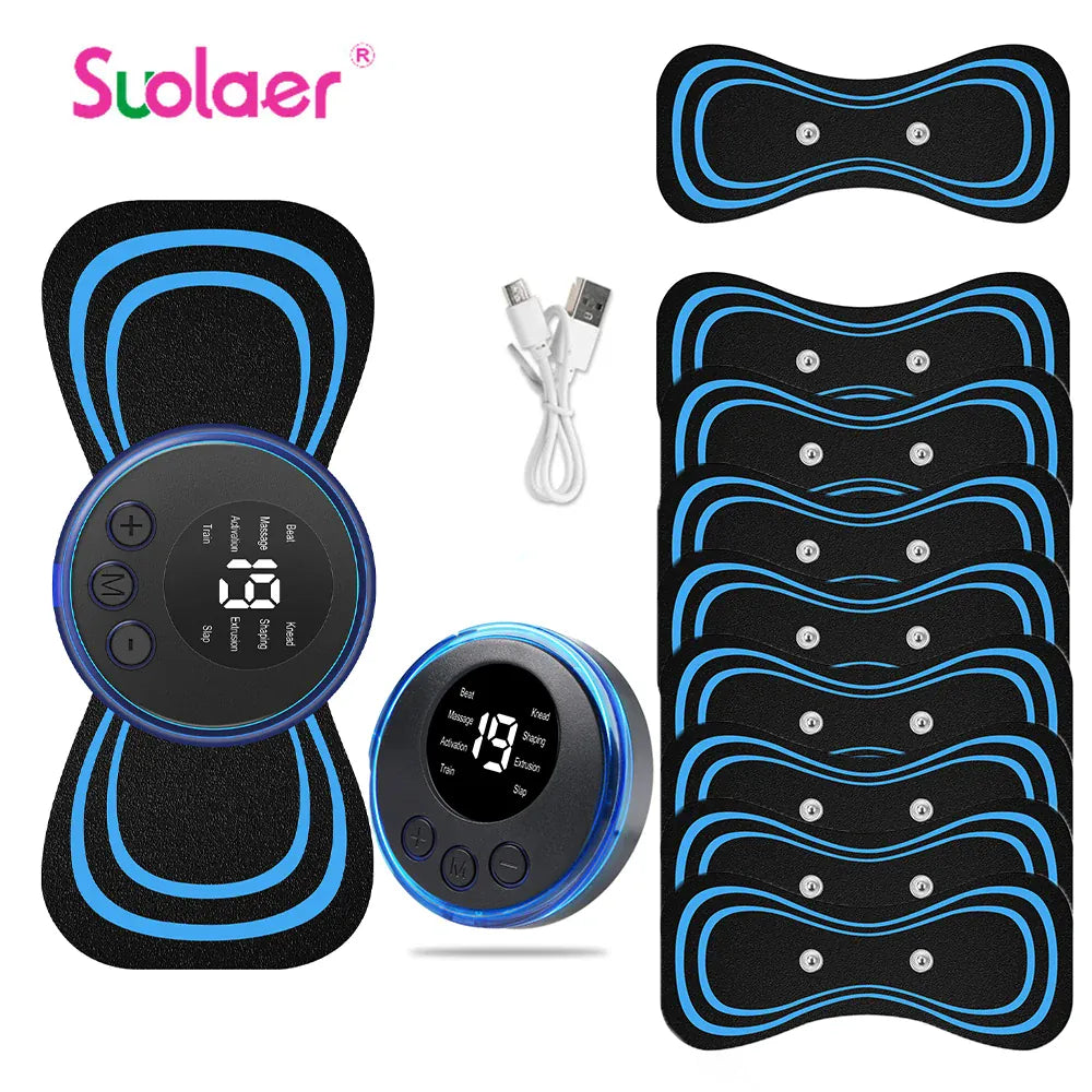 Portable EMS Massage Patch with 8 Modes & 19 Levels Portable EMS Massage Patch with 8 Modes & 19 Levels