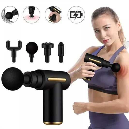 Portable Fascia Gun Deep Tissue Massage Mini Lightweight and Adjustable Speed Massage Equipment Suitable for the Whole Body 2025 Portable Fascia Gun Deep Tissue Massage Mini Lightweight and Adjustable Speed Massage Equipment Suitable for the Whole Body 2025