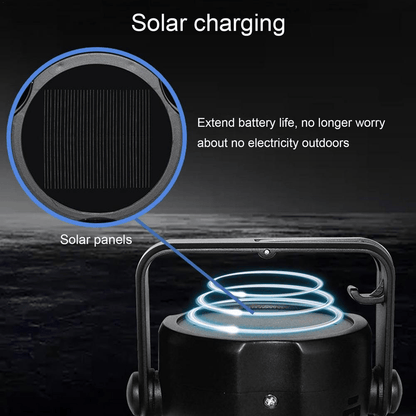 Portable Foldable Fan LED Solar Camping Lantern with Hook Portable Foldable Fan LED Solar Camping Lantern with Hook