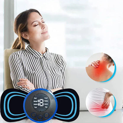 Portable Massage Foot Pad Massage Patch Massage Pen Cervical Neck and Back Full Body Massage Combination Set Portable Massage Foot Pad Massage Patch Massage Pen Cervical Neck and Back Full Body Massage Combination Set