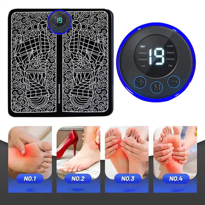 Portable Massage Foot Pad Massage Patch Massage Pen Cervical Neck and Back Full Body Massage Combination Set Portable Massage Foot Pad Massage Patch Massage Pen Cervical Neck and Back Full Body Massage Combination Set