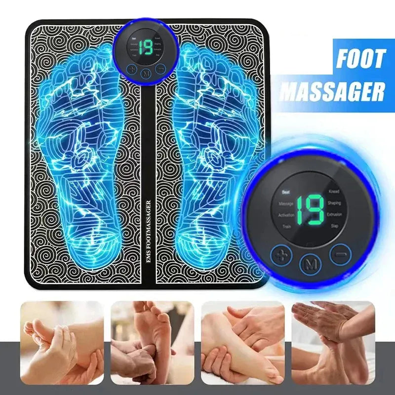 Portable Massage Foot Pad Massage Patch Massage Pen Cervical Neck and Back Full Body Massage Combination Set Portable Massage Foot Pad Massage Patch Massage Pen Cervical Neck and Back Full Body Massage Combination Set