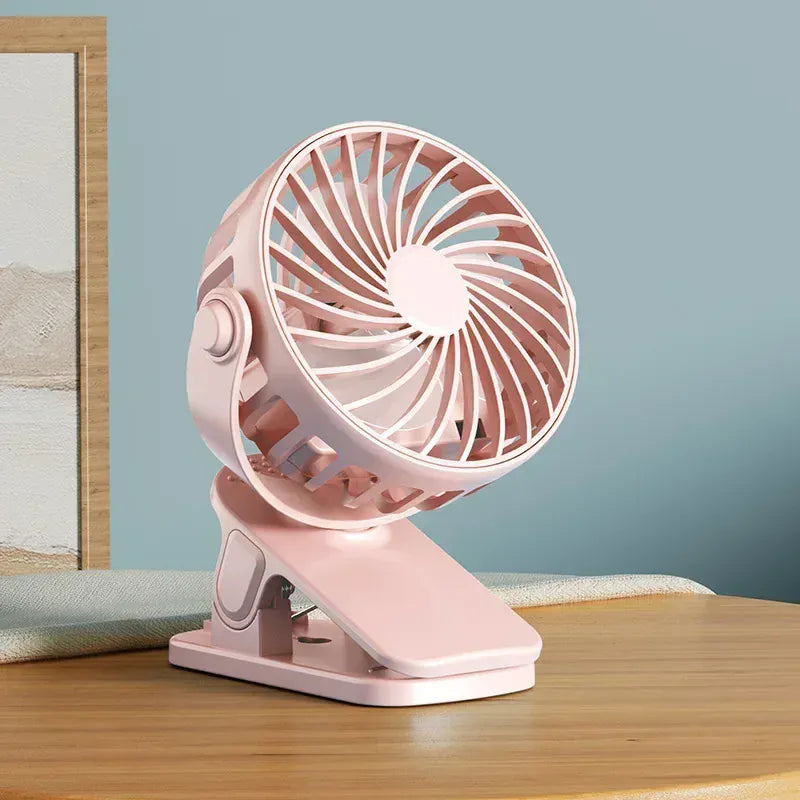 Portable Mini Cooler Fan 720°Rotatable Clip Fan Built In Night Lamp USB Rechargeable Personal Fan For Outdoor Camping Ventilador Portable Mini Cooler Fan 720°Rotatable Clip Fan Built In Night Lamp USB Rechargeable Personal Fan For Outdoor Camping Ventilador