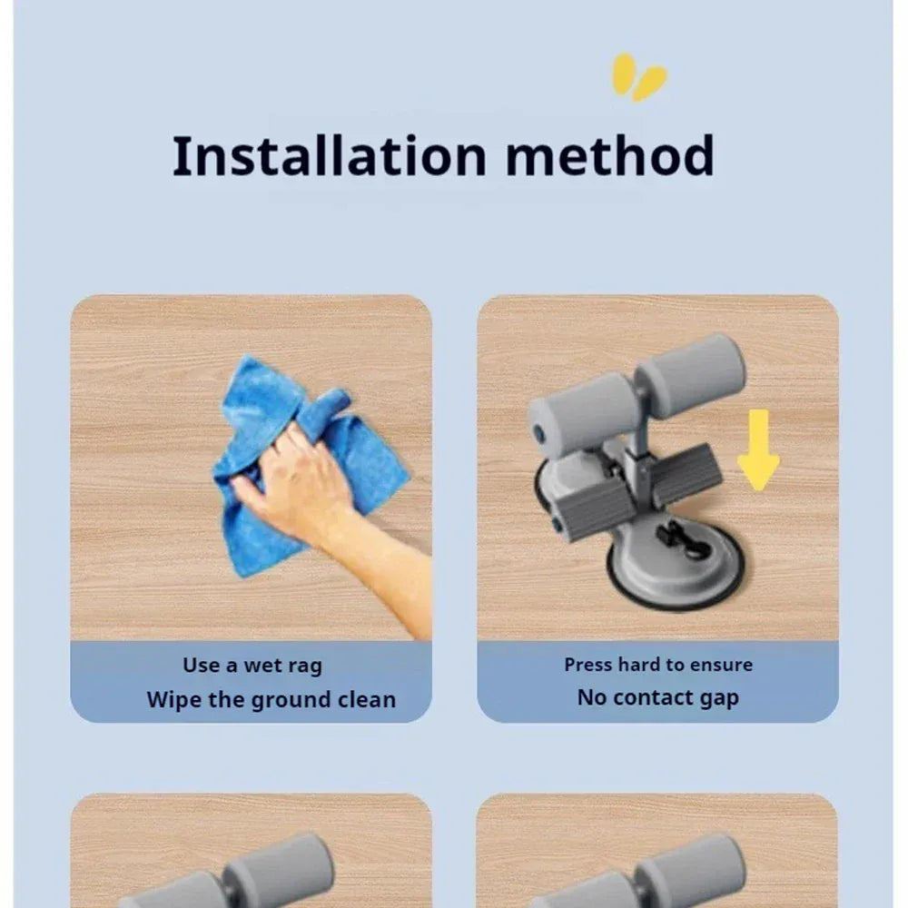 Portable Sit Up Assistant With Tension Rope Fitness Equipment Support Core Fitness Situp Yoga Practice  Home Gym Portable Sit Up Assistant With Tension Rope Fitness Equipment Support Core Fitness Situp Yoga Practice  Home Gym