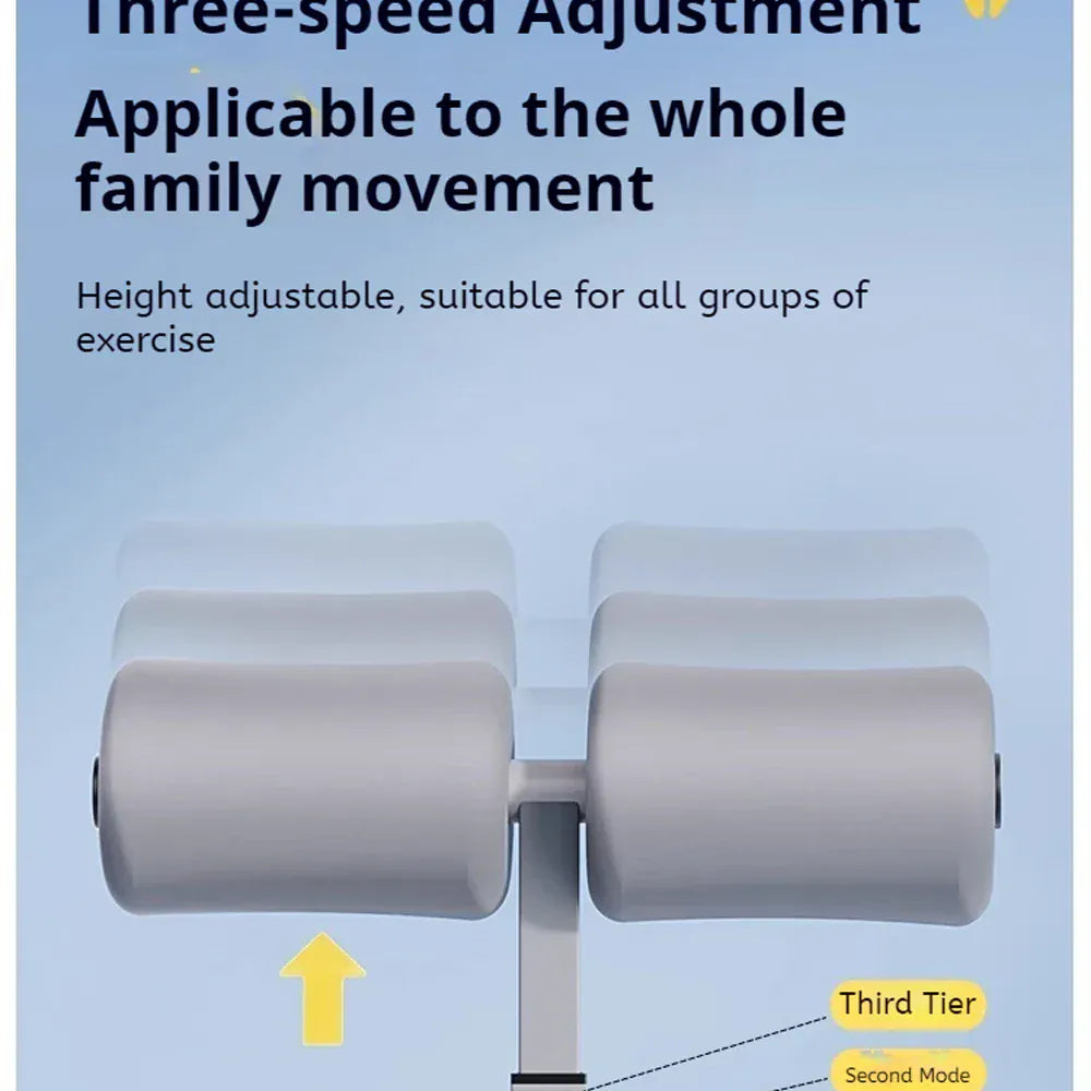 Portable Sit Up Assistant With Tension Rope Fitness Equipment Support Core Fitness Situp Yoga Practice  Home Gym Portable Sit Up Assistant With Tension Rope Fitness Equipment Support Core Fitness Situp Yoga Practice  Home Gym