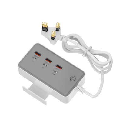 Power Strip Electrical Socket Total 35W US/EU/UK 3USB Power Strip Electrical Socket Total 35W US/EU/UK 3USB