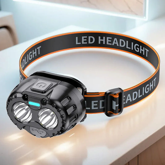 Powerful LED Headlamp Motion Sensor Emergency Head Flashlight 250LM High Brightness Headlight for Outdoor Fishing Camping Hiking Powerful LED Headlamp Motion Sensor Emergency Head Flashlight 250LM High Brightness Headlight for Outdoor Fishing Camping Hiking