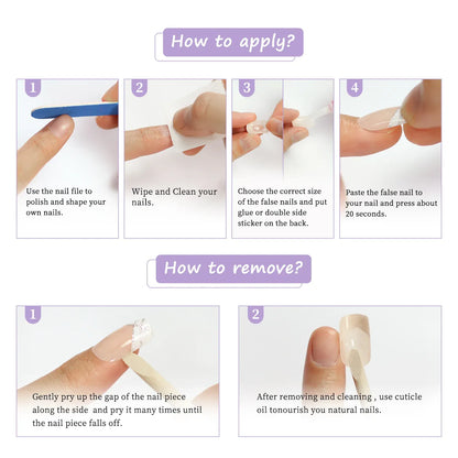 Red Stiletto Press-On Nails - Glossy Bold Fake Nails | Wahooly Press on fake nails stiletto red glossy finishes