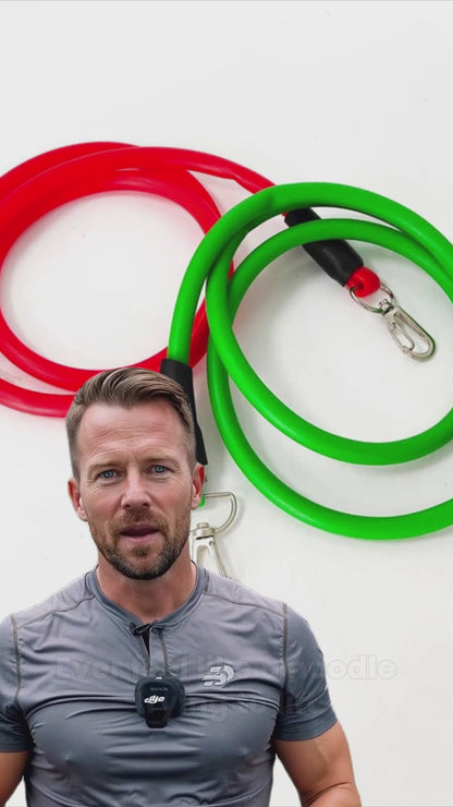 11PCs/Set 100LB Resistance Bands Set