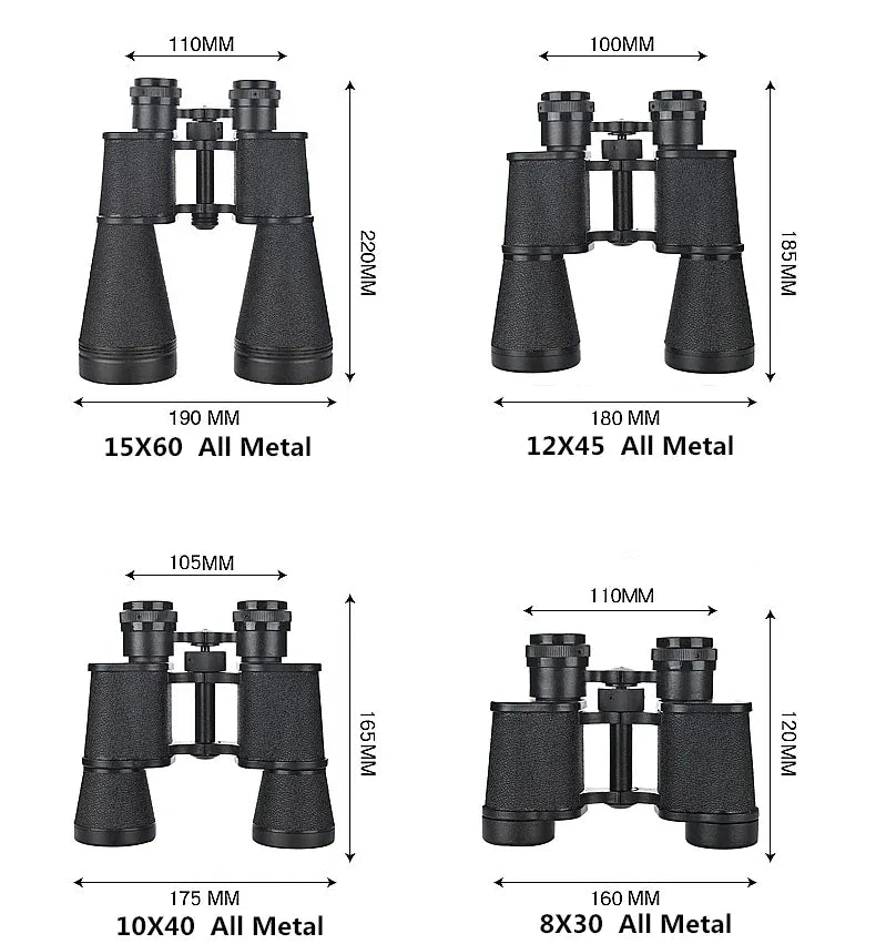 Baigish Professional Binoculars - BAK4 Military Telescope 8x30 to 20x50 Professional Binoculars Baigish 8x30 10x40 10x50 12x4515x60 20x50 8-24x40 Powerful Military Telescope Long Range Monocular BAK4