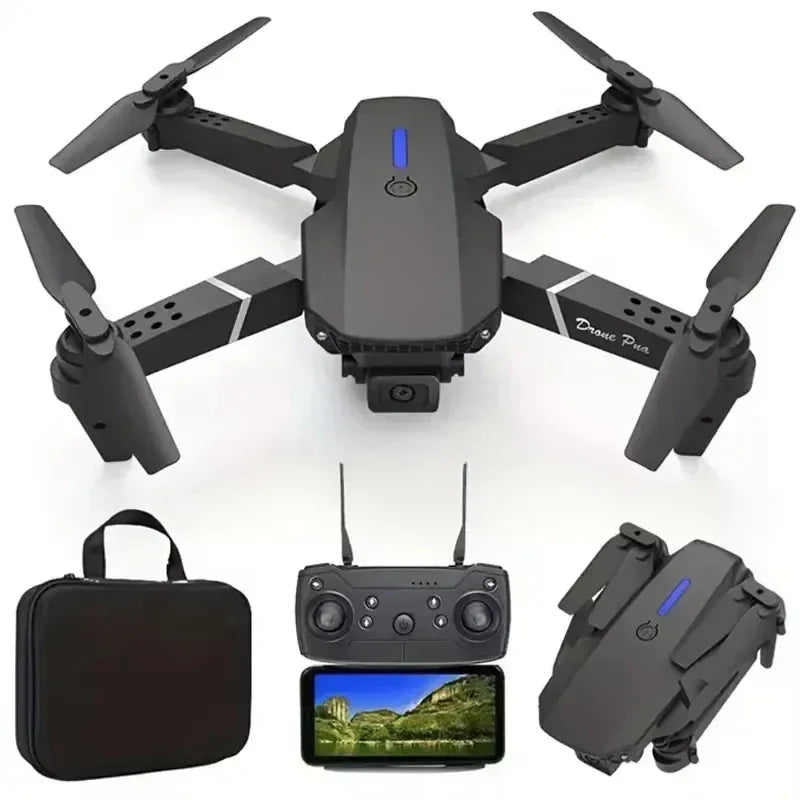 Professional Drone E88 4K Wide-Angle HD 1080P Camera WiFi FPV Height Hold Foldable RC Drone Quadrotor Helicopter Children's Toys Professional Drone E88 4K Wide-Angle HD 1080P Camera WiFi FPV Height Hold Foldable RC Drone Quadrotor Helicopter Children's Toys