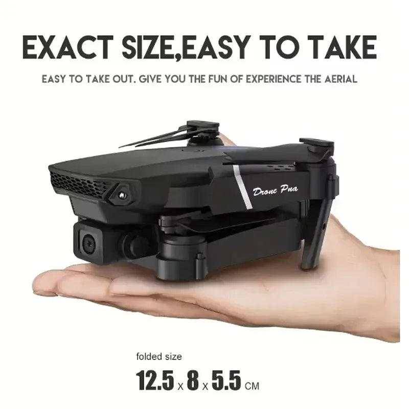 Professional Drone E88 4K Wide-Angle HD 1080P Camera WiFi FPV Height Hold Foldable RC Drone Quadrotor Helicopter Children's Toys Professional Drone E88 4K Wide-Angle HD 1080P Camera WiFi FPV Height Hold Foldable RC Drone Quadrotor Helicopter Children's Toys