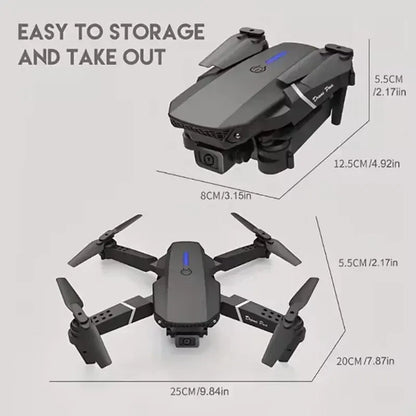 Professional Drone E88 4K Wide-Angle HD 1080P Camera WiFi FPV Height Hold Foldable RC Drone Quadrotor Helicopter Children's Toys Professional Drone E88 4K Wide-Angle HD 1080P Camera WiFi FPV Height Hold Foldable RC Drone Quadrotor Helicopter Children's Toys