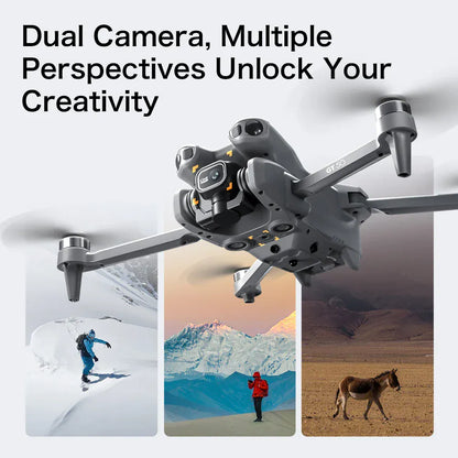 Professional Drone with 4K Dual Camera, Video Drone, Quadcopter, 360, Intelligent Obstacle Avoidance, Gift, New, 2022 Professional Drone with 4K Dual Camera, Video Drone, Quadcopter, 360, Intelligent Obstacle Avoidance, Gift, New, 2022