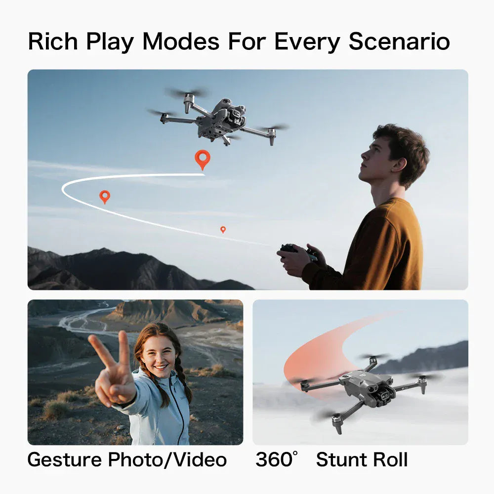 Professional Drone with 4K Dual Camera, Video Drone, Quadcopter, 360, Intelligent Obstacle Avoidance, Gift, New, 2022 Professional Drone with 4K Dual Camera, Video Drone, Quadcopter, 360, Intelligent Obstacle Avoidance, Gift, New, 2022