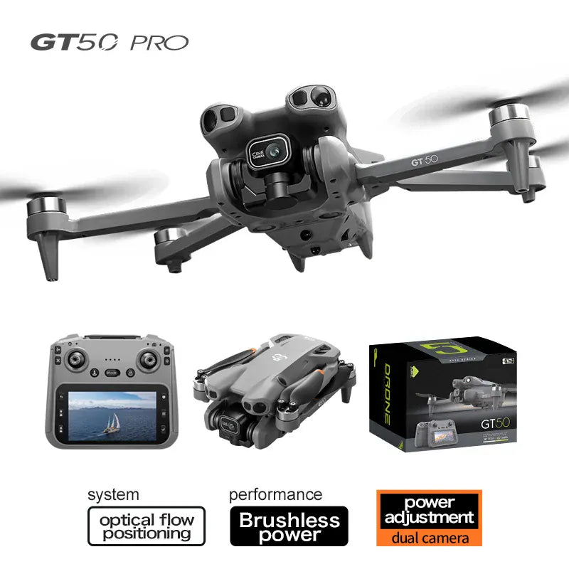 Professional Drone with 4K Dual Camera, Video Drone, Quadcopter, 360, Intelligent Obstacle Avoidance, Gift, New, 2022 Professional Drone with 4K Dual Camera, Video Drone, Quadcopter, 360, Intelligent Obstacle Avoidance, Gift, New, 2022