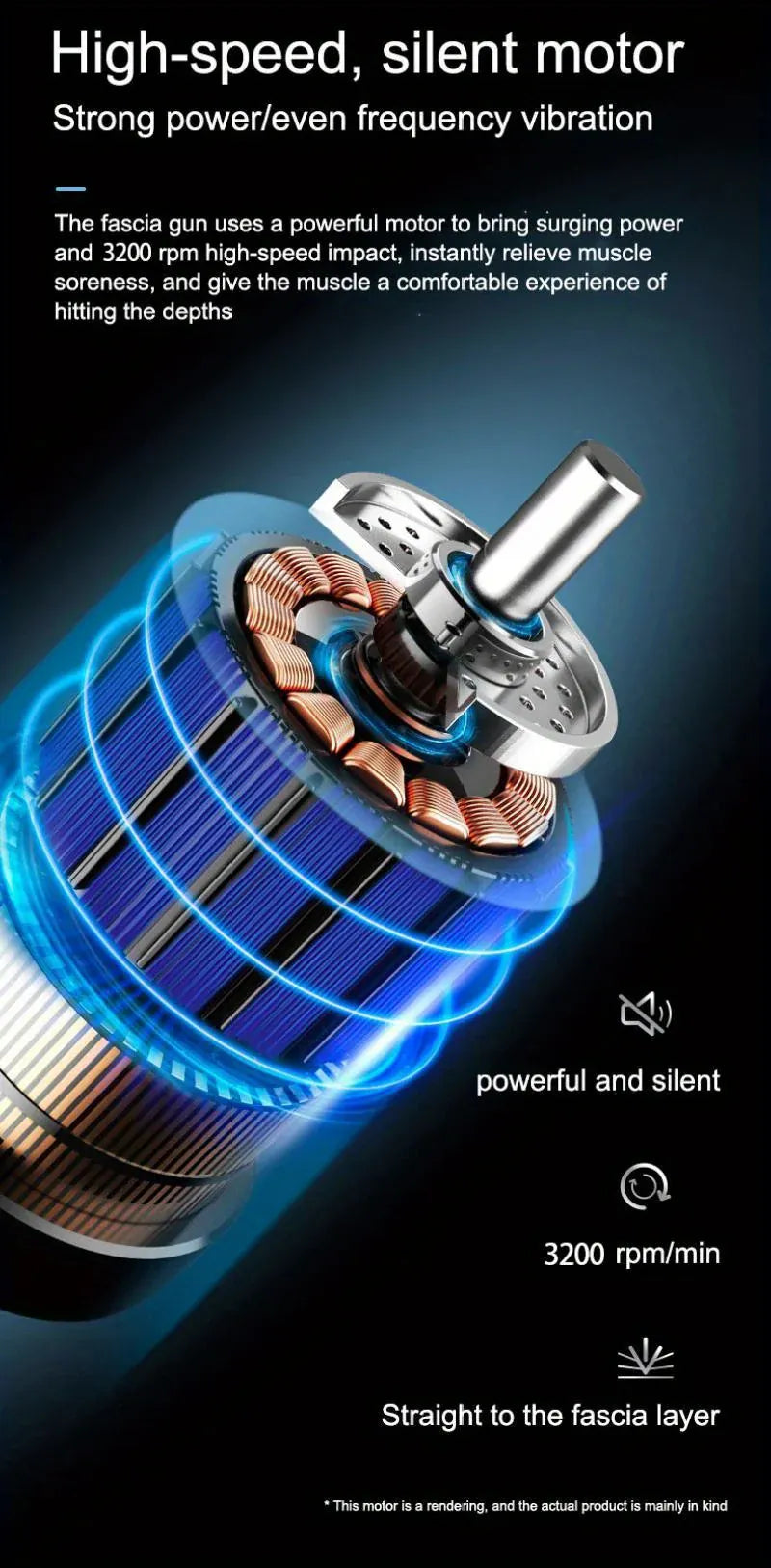 Professional Muscle Massage Gun – 99-Speed Deep Tissue Percussion Massager Professional Muscle Massage Gun – 99-Speed Deep Tissue Percussion Massager