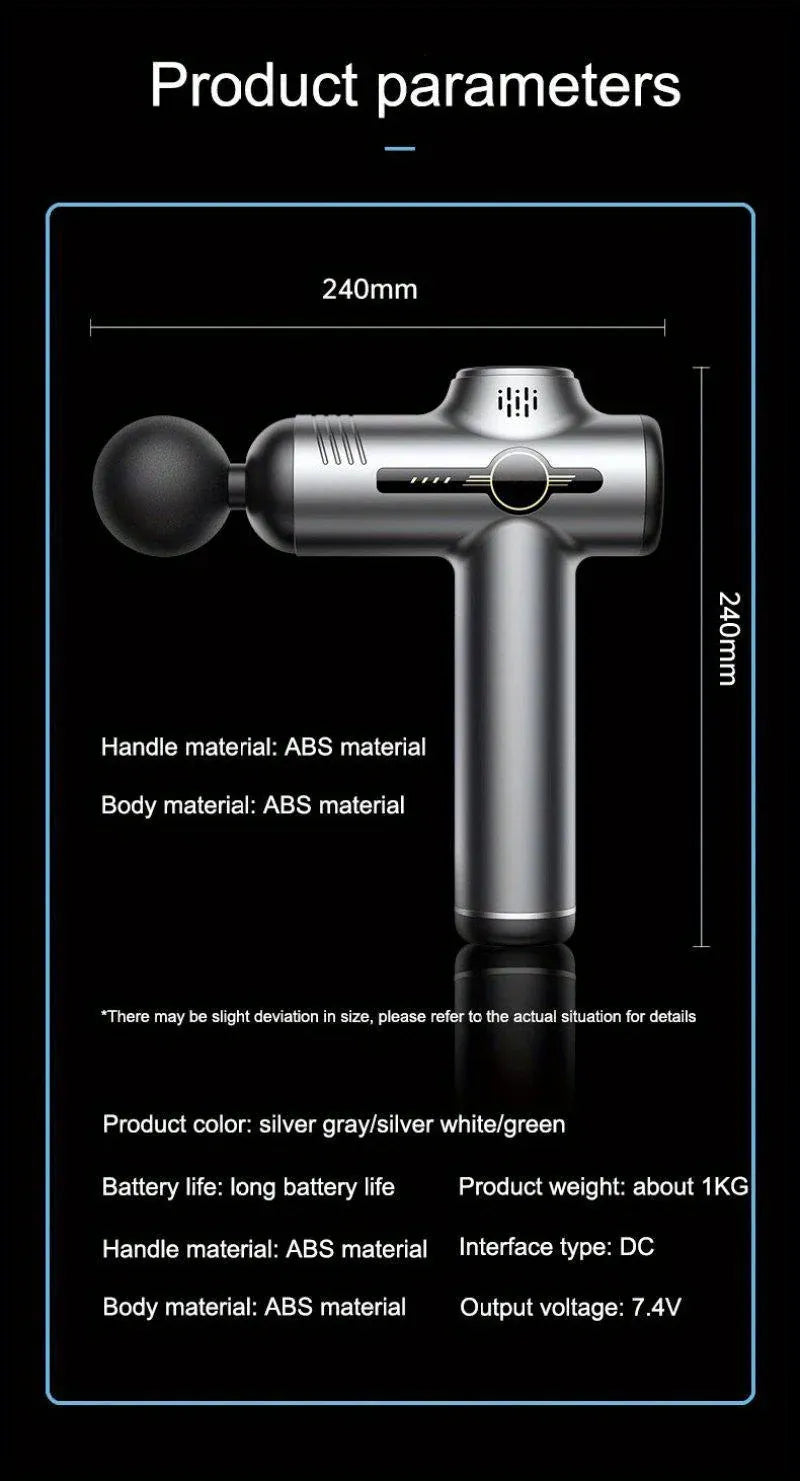 Professional Muscle Massage Gun – 99-Speed Deep Tissue Percussion Massager Professional Muscle Massage Gun – 99-Speed Deep Tissue Percussion Massager