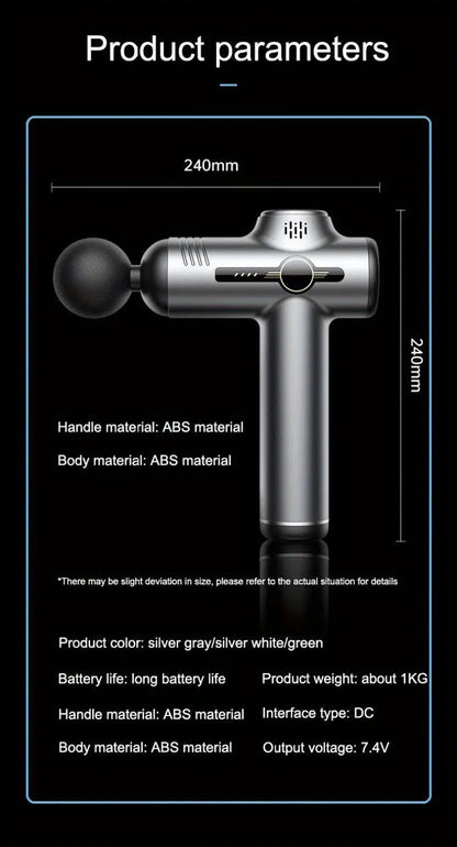 Professional Muscle Massage Gun – 99-Speed Deep Tissue Percussion Massager Professional Muscle Massage Gun – 99-Speed Deep Tissue Percussion Massager