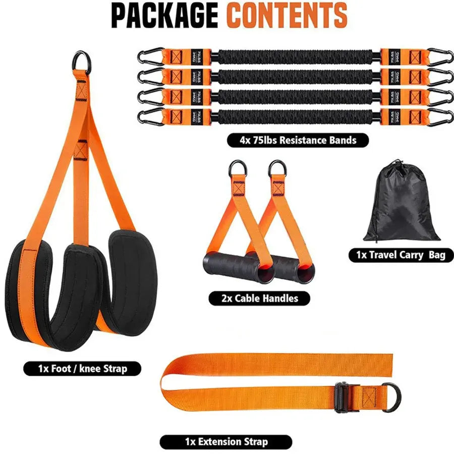 Pull Up Assistance Bands Set Resistance Strap for Pull-ups Assist for Men Women Hanging Training Chin-up Workout Body Stretching Pull Up Assistance Bands Set Resistance Strap for Pull-ups Assist for Men Women Hanging Training Chin-up Workout Body Stretching
