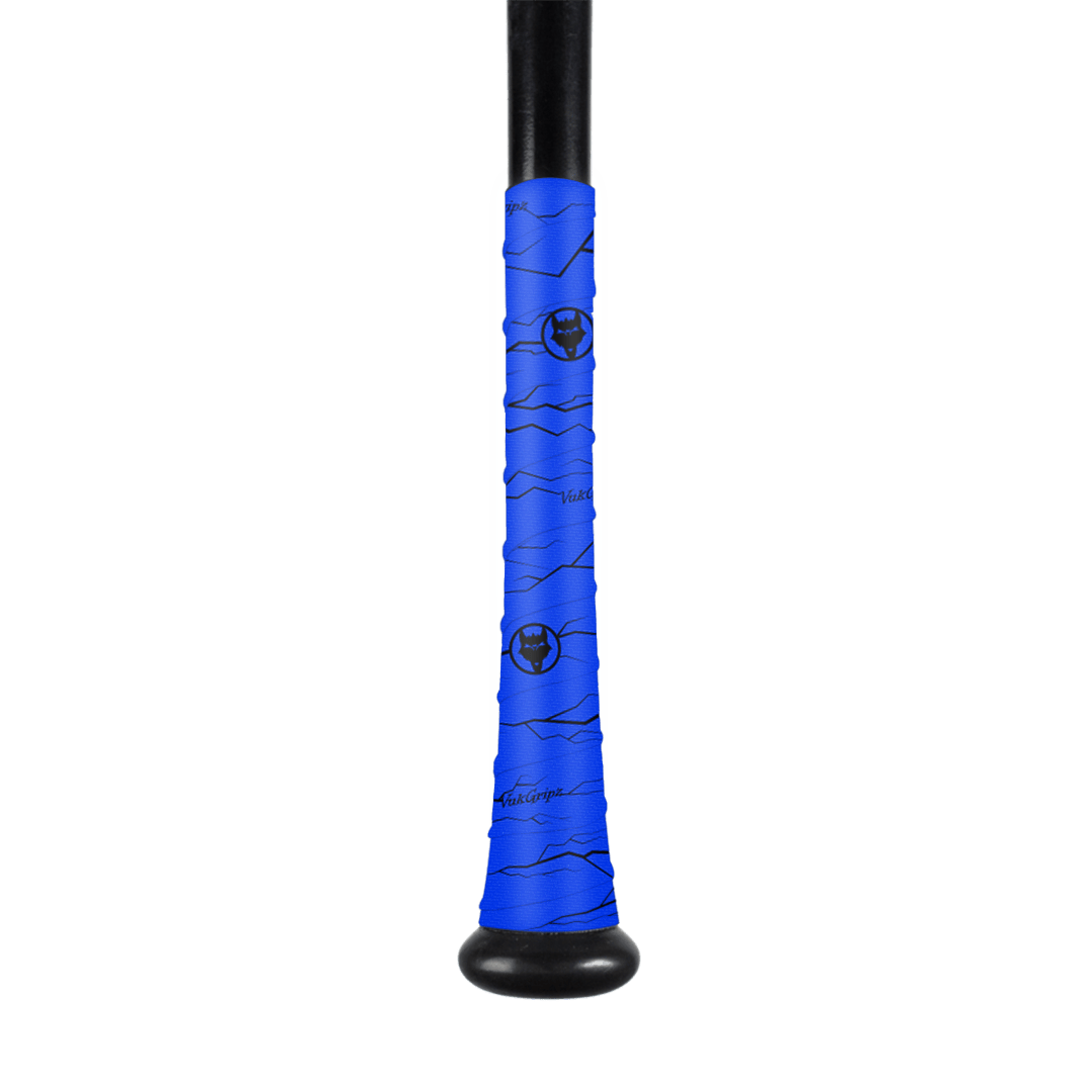 Pulse Blue Bat Grip Tape with Black Bat Grip Pulse Blue Bat Grip Tape with Black