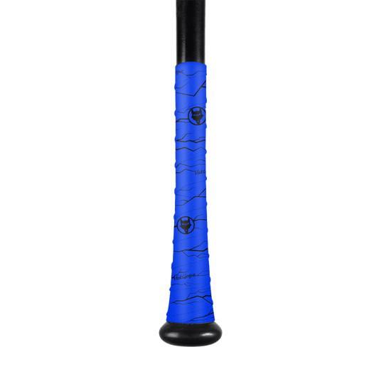 Pulse Blue Bat Grip Tape with Black Bat Grip Pulse Blue Bat Grip Tape with Black
