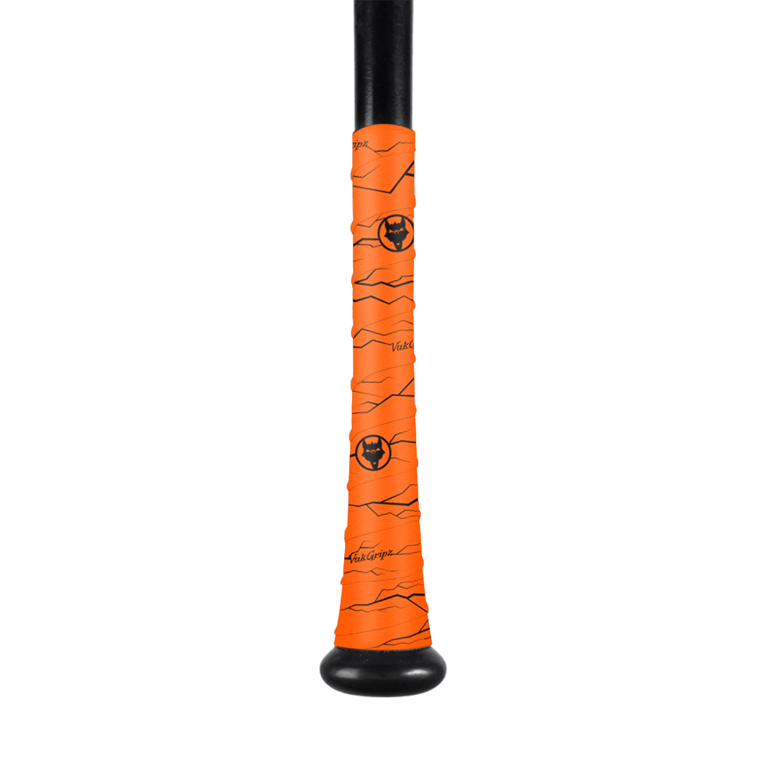 Pulse Orange Bat Grip Tape with Black Bat Grip Pulse Orange Bat Grip Tape with Black