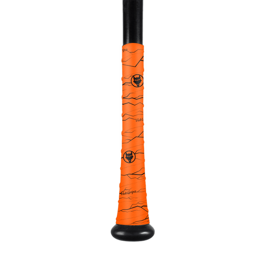 Pulse Orange Bat Grip Tape with Black Bat Grip Pulse Orange Bat Grip Tape with Black
