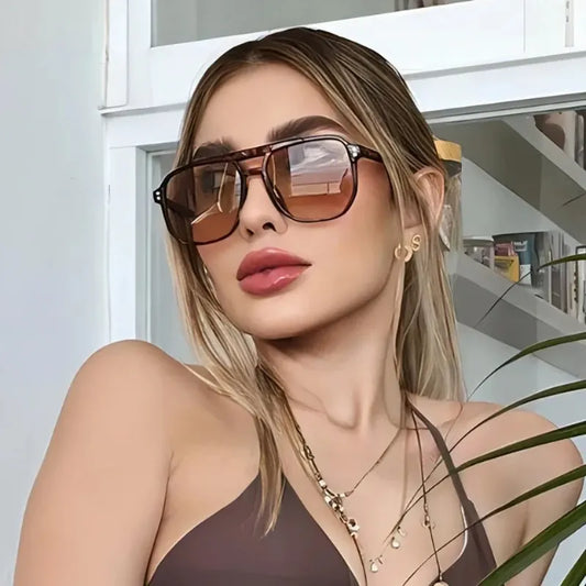 Punk Pilot Sunglasses – Large Frame UV400 Retro Shades for Men & Women | Wahooly Punk Pilot Sunglasses – Large Frame UV400 Retro Shades for Men & Women